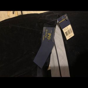 Navy Polo Corduroy 36x32 NWT